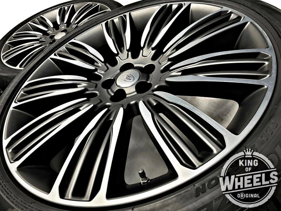 ORIGINAL RANGE ROVER VELAR 22 ZOLL FELGEN SOMMERREIFEN LAND RÄDER