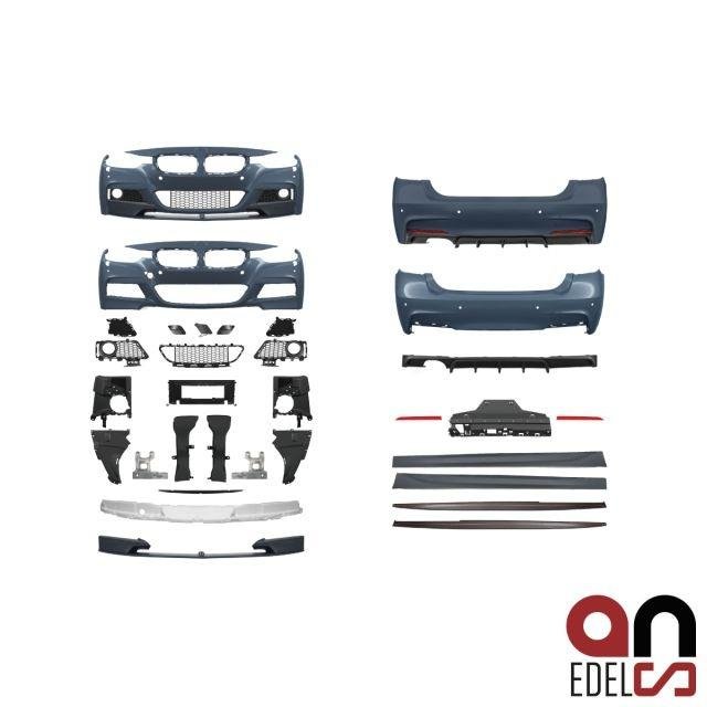 Performance2-Rohr Umbau Bodykit + Spoiler +ABE für BMW 3er F30