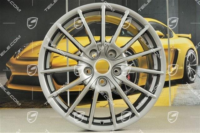 Porsche 20″ Panamera Sport Felge/wheel rim 9,5J ET65 / GT Silber