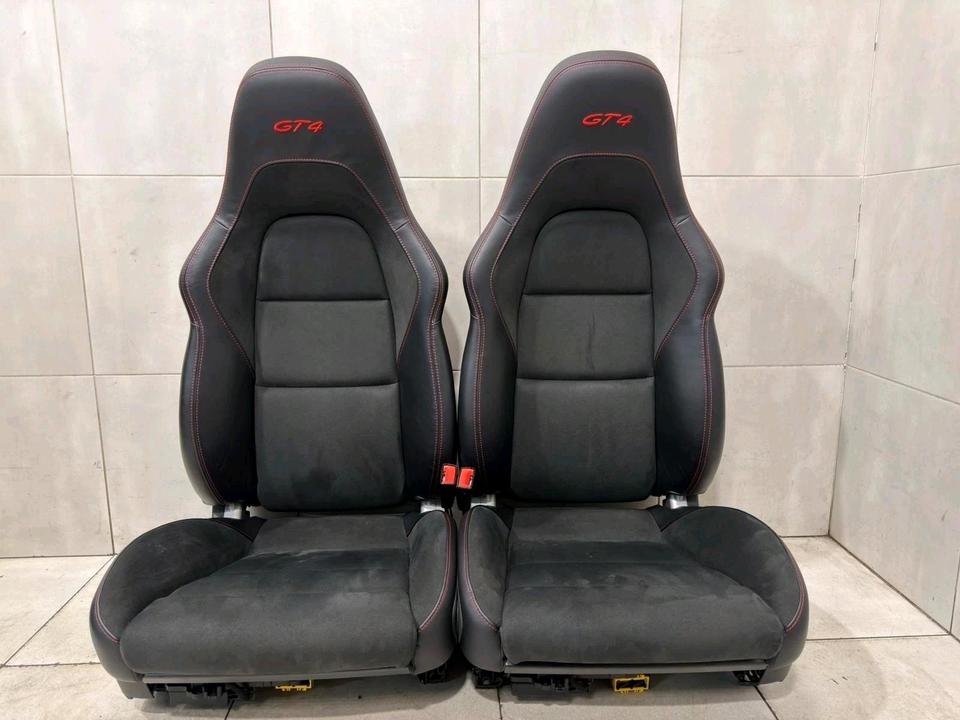 PORSCHE 718 GT4 991 GTS 18 WEG SITZE ALCANTARA