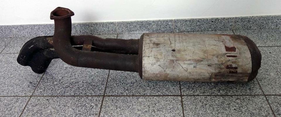 Porsche 911 3.3 Turbo Auspuffendtopf für 911 SC exhaust muffler