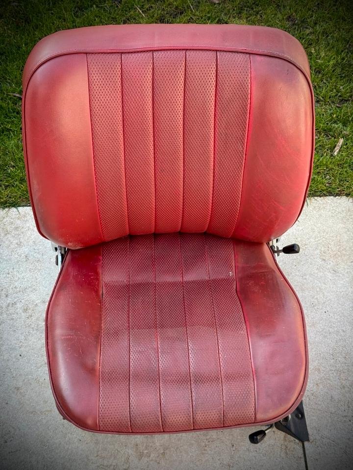 Porsche 911 912 SWB F-Modell Sitze Recaro Rot Original
