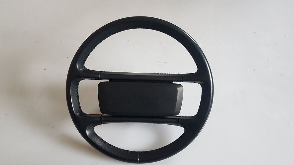 Porsche 911 944 964 RS kleines Lenkrad 36cm Leder Schwarz