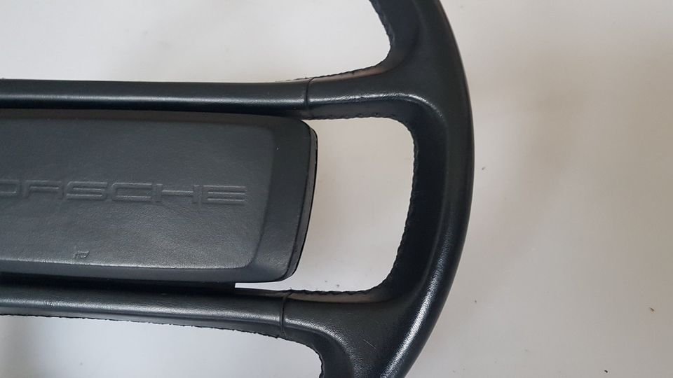 Porsche 911 944 964 RS kleines Lenkrad 36cm Leder Schwarz