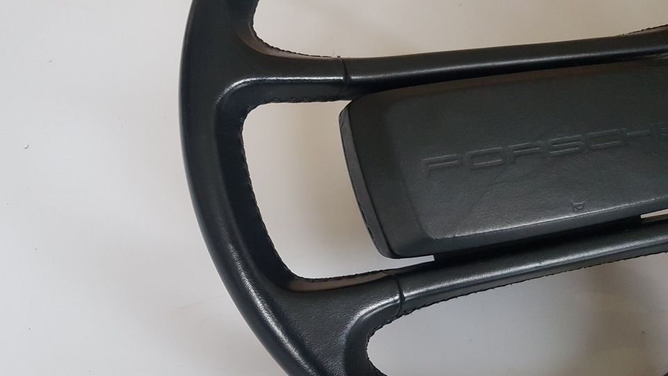 Porsche 911 944 964 RS kleines Lenkrad 36cm Leder Schwarz