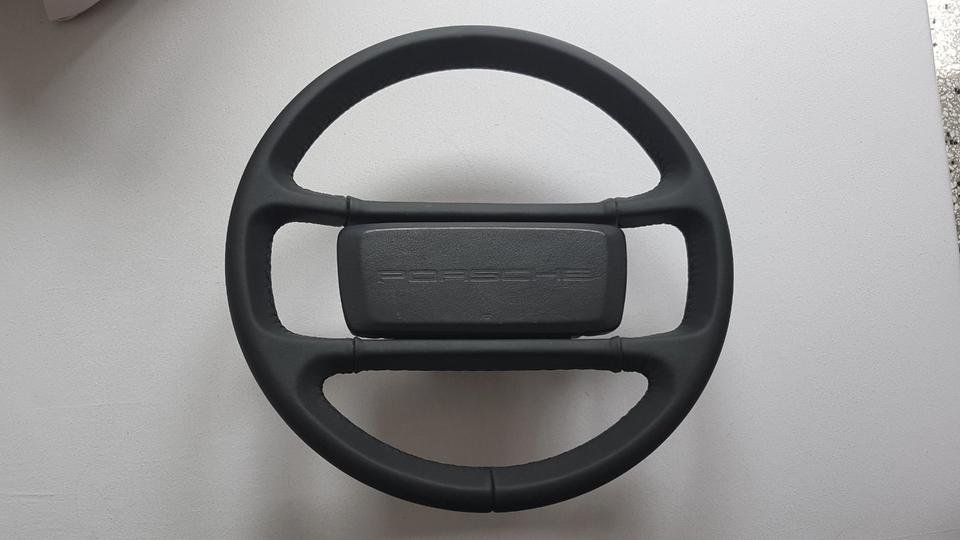 Porsche 911 944 964 RS kleines Lenkrad 36cm Leder Schwarz