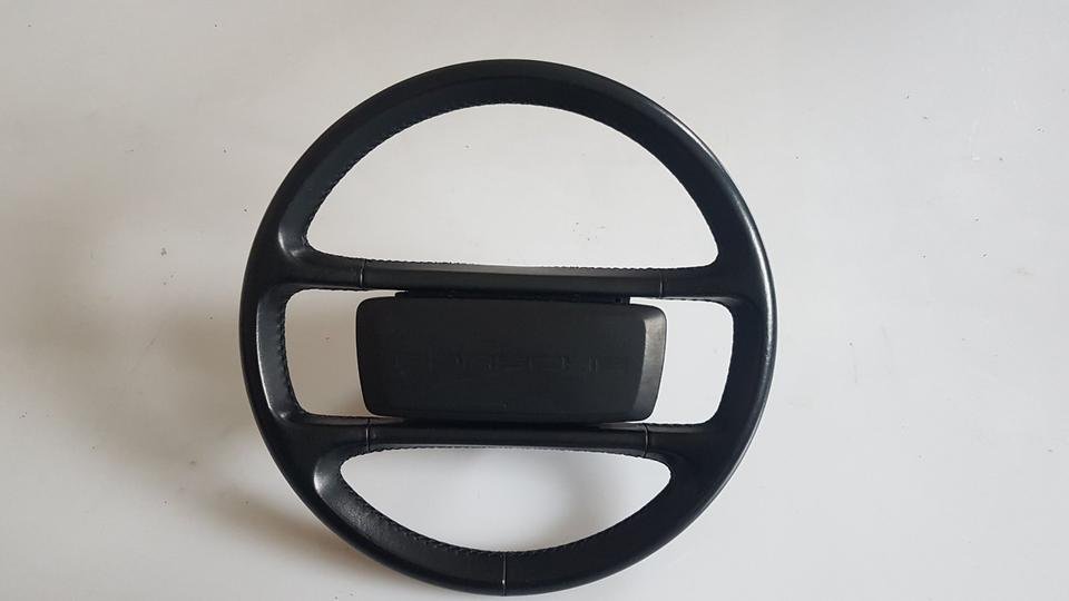 Porsche 911 944 964 RS kleines Lenkrad 36cm Leder Schwarz