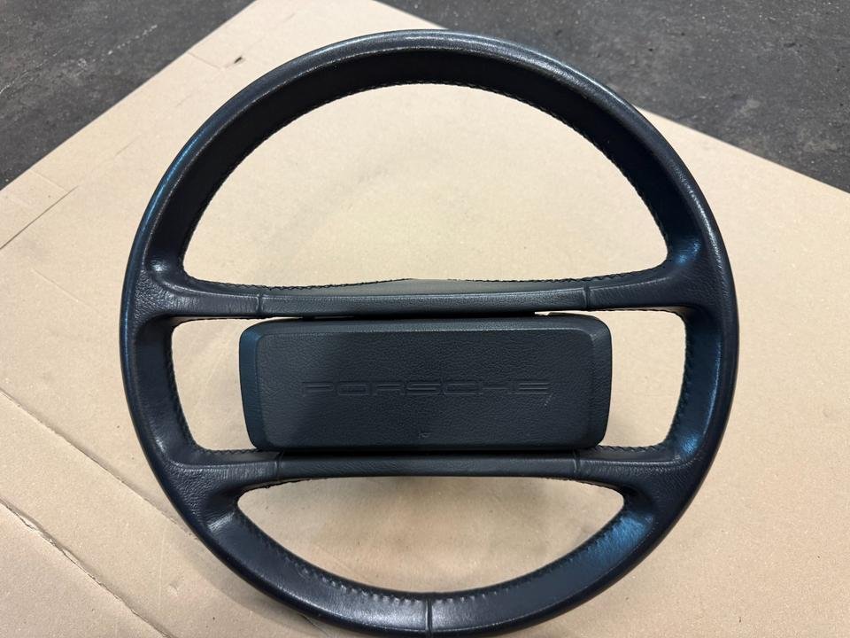 Porsche 911 964 Lenkrad Lederlenkrad 96434708400 + Pralldämpfer