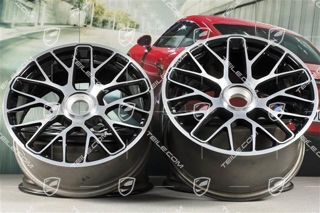 Porsche 911 991 20″ Turbo S Zentralverschluss Felgen Satz/Wheel r
