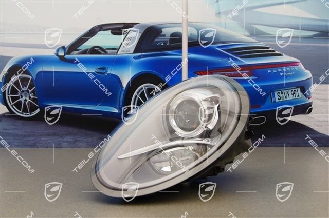 Porsche 911 991.1 Xenon Scheinwerfer LINKS / Xenon headlight LEFT