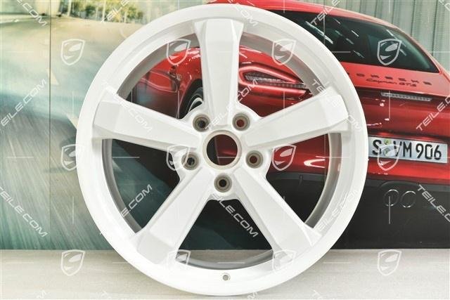 Porsche 911 992 20″ Dakar Felge 11,5J x 20 ET68, in Weiss / Wheel