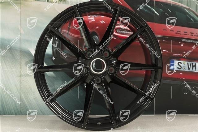 Porsche 911 992 Carrera S Felge/wheel rim 11J 21 ET66 Schwarz /Wi