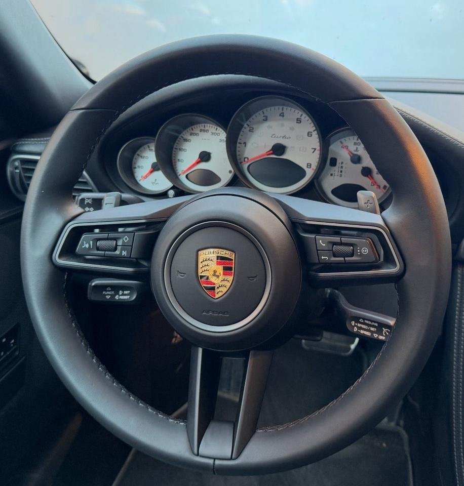 Porsche 911 992 Lenkrad Leder schwarz Neu Original