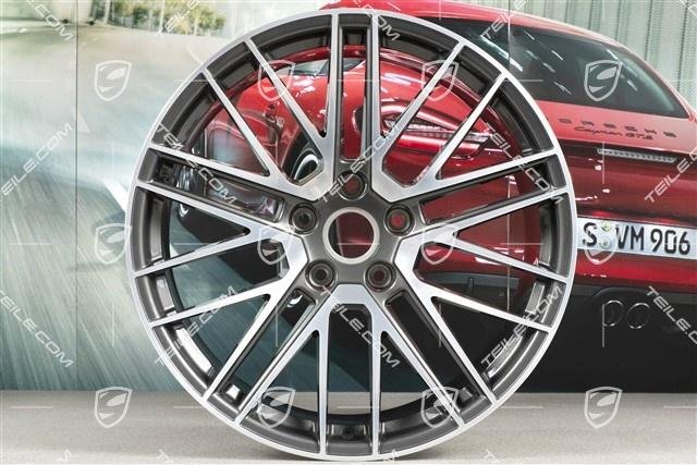 Porsche 911 992.1 21″ Turbo V Felge/wheel rim 11,5J x 21 ET67, Ti