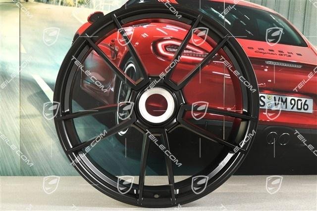 Porsche 911 992.1 Turbo S Felge/Wheel rim 11,5J 21 ET67 Schwarz