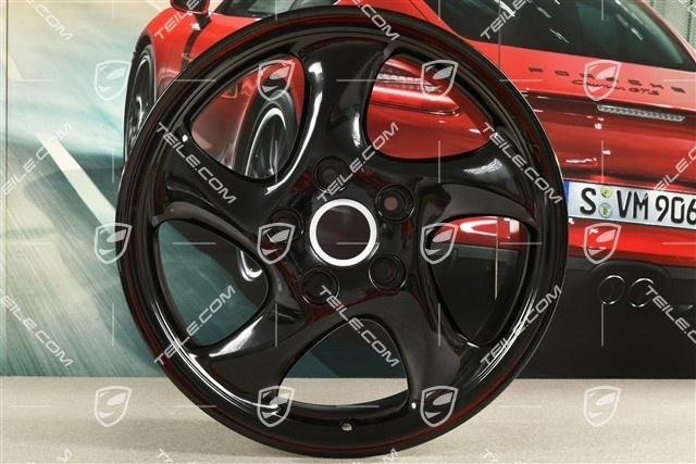 Porsche 911 996 18″ Felge/Wheel rim Turbo Look I, 10J 18 ET65 sch