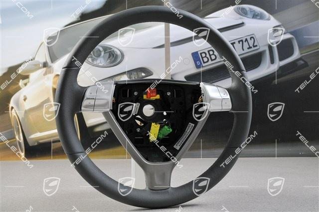 Porsche 911 997.1/Boxster/Cayman 987.1 Lenkrad/Leder Steingrau /S