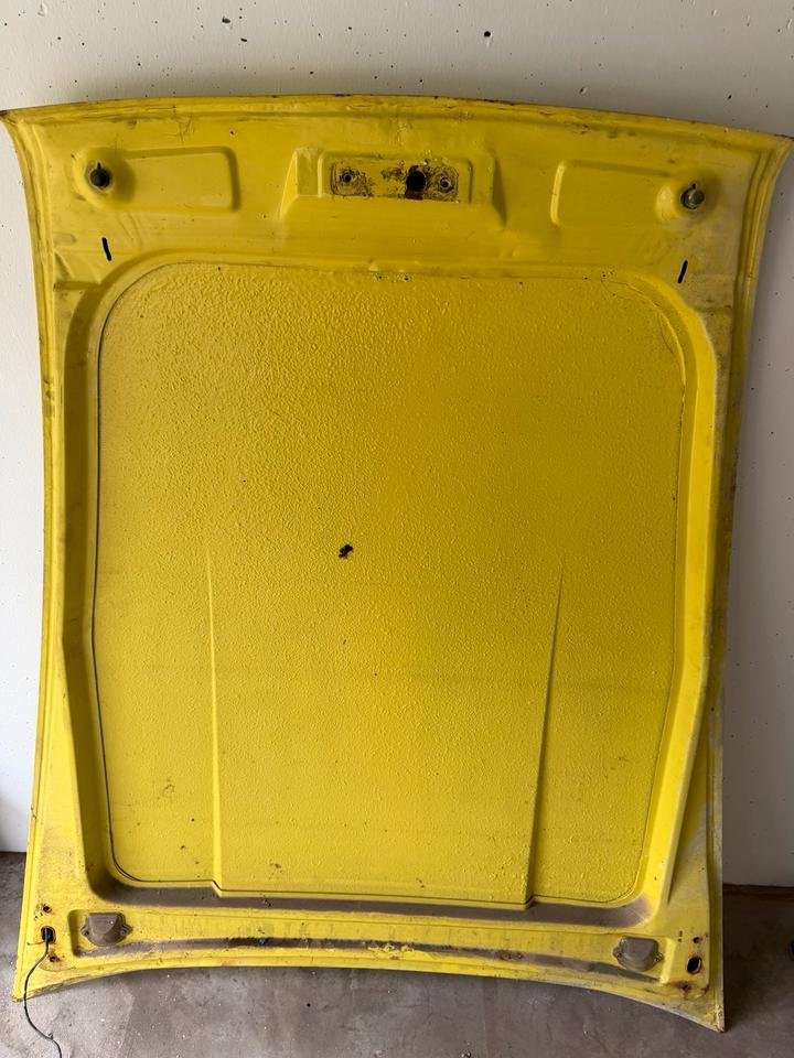 Porsche 911 F-Modell Fronthaube gelb original gebraucht