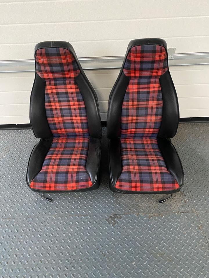 Porsche 911 G 930 Schottenkaro Sitze „McLaughlan“ Patina Kult