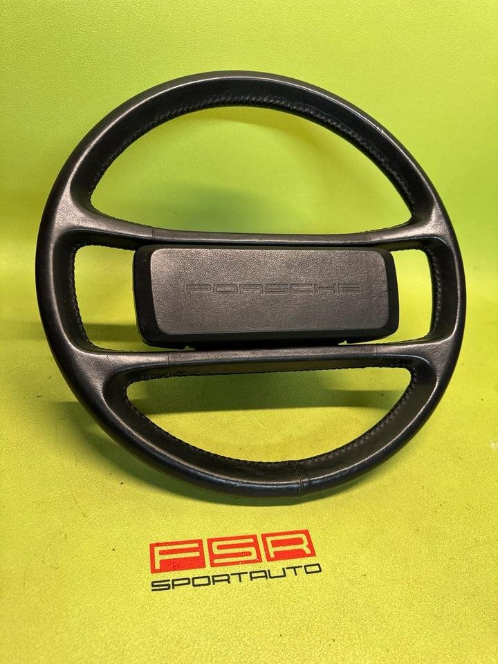 Porsche 911 G-Modell 3,2 930 Turbo Lenkrad Leder schwarz