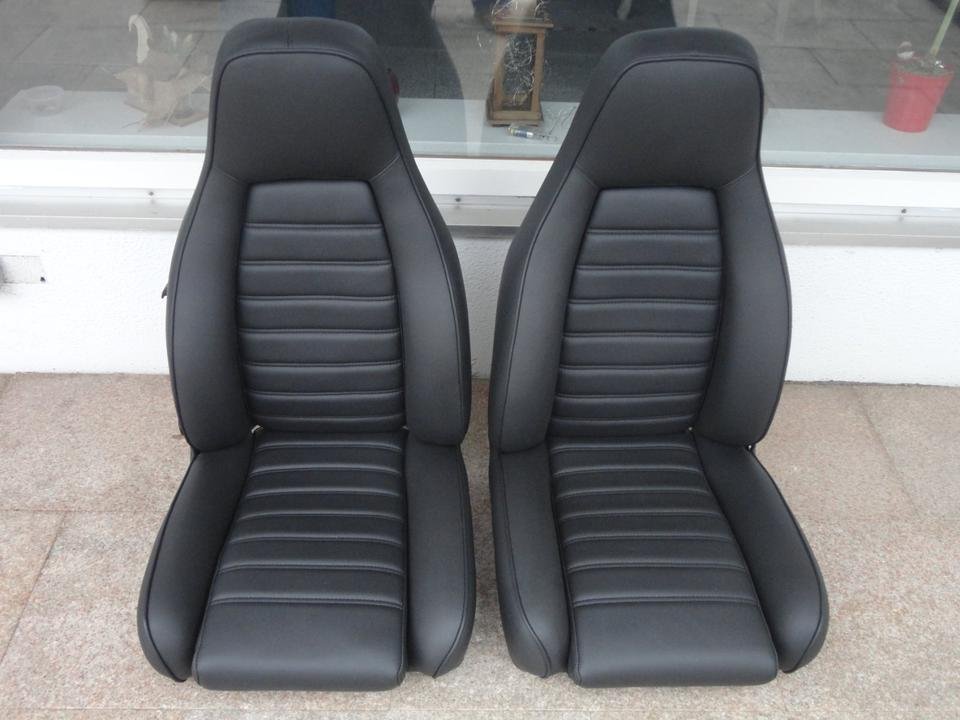 PORSCHE 911 G-MODELL TURBO SITZE & NOTSITZE & LEDER NEUWERTIG