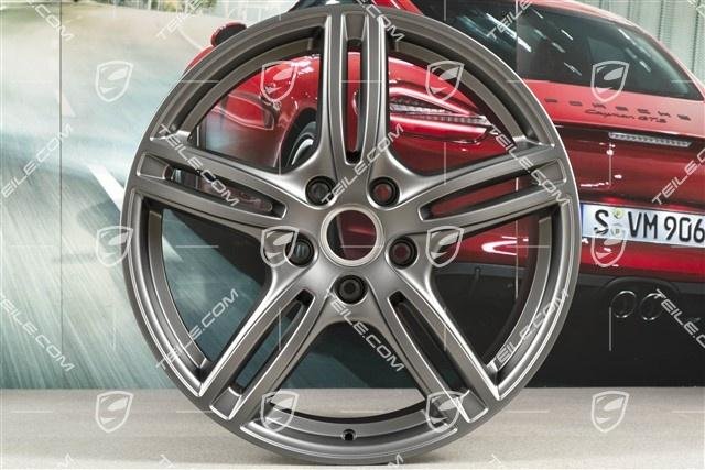 Porsche 971 Panamera 20″ Turbo Felge/wheel rim 9,5J ET71 Platinum
