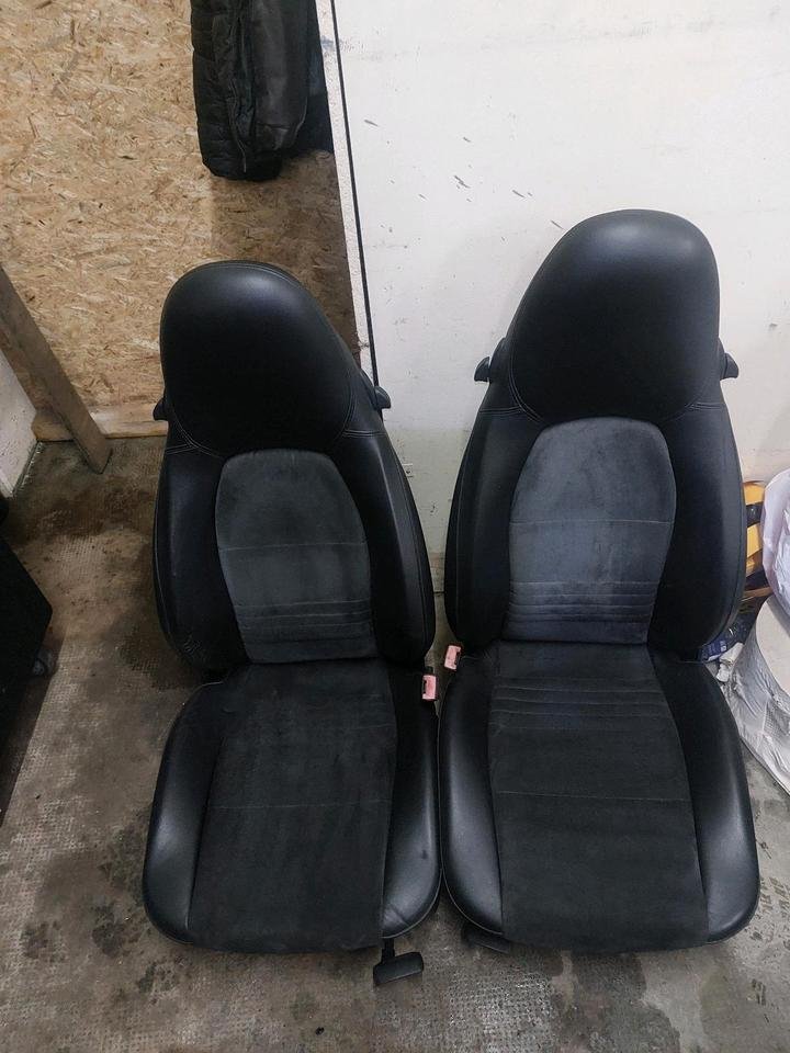 Porsche 986, 996 elektrische Sitze vorne Leder/Alcantara