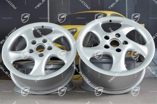 Porsche 986 Boxster 18″ TurboLook I Felgensatz 4 St. / wheels rim