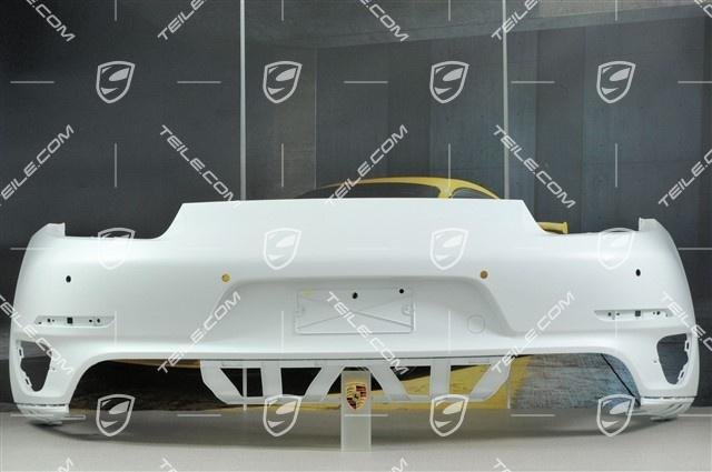 Porsche 991.1 Turbo Stoßstange hinten mit PDC Löchern/rear bumper
