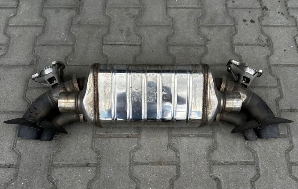 PORSCHE 992 auspuff auspuffschalldämpfer exhaust 992251057B