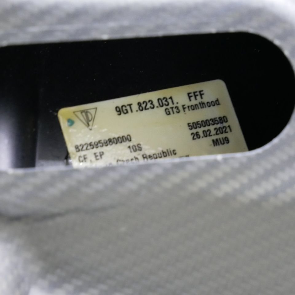 Porsche 992 GT3 Dakar ST Fronthaube Motorhaube Deckel 9GT823031