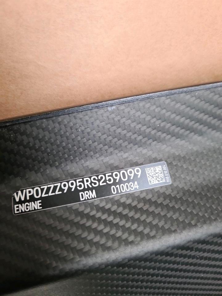 Porsche 992 GT3 Fronthaube