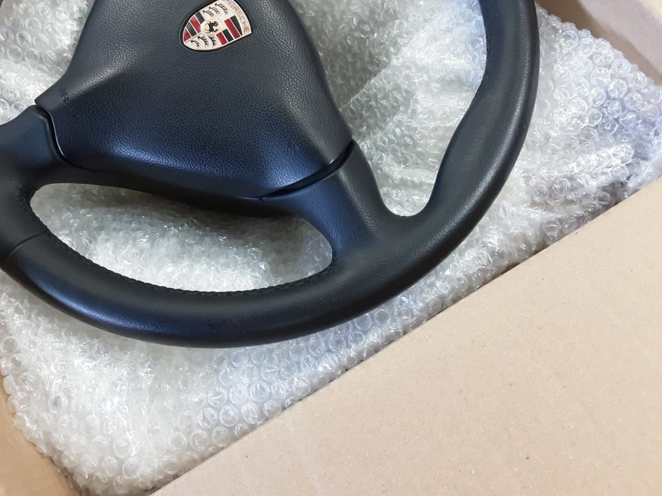 Porsche 993 996 986 Boxster 3 Speichen Lenkrad Top Neuwertig