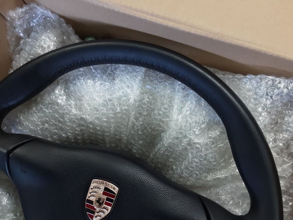 Porsche 993 996 986 Boxster 3 Speichen Lenkrad Top Neuwertig