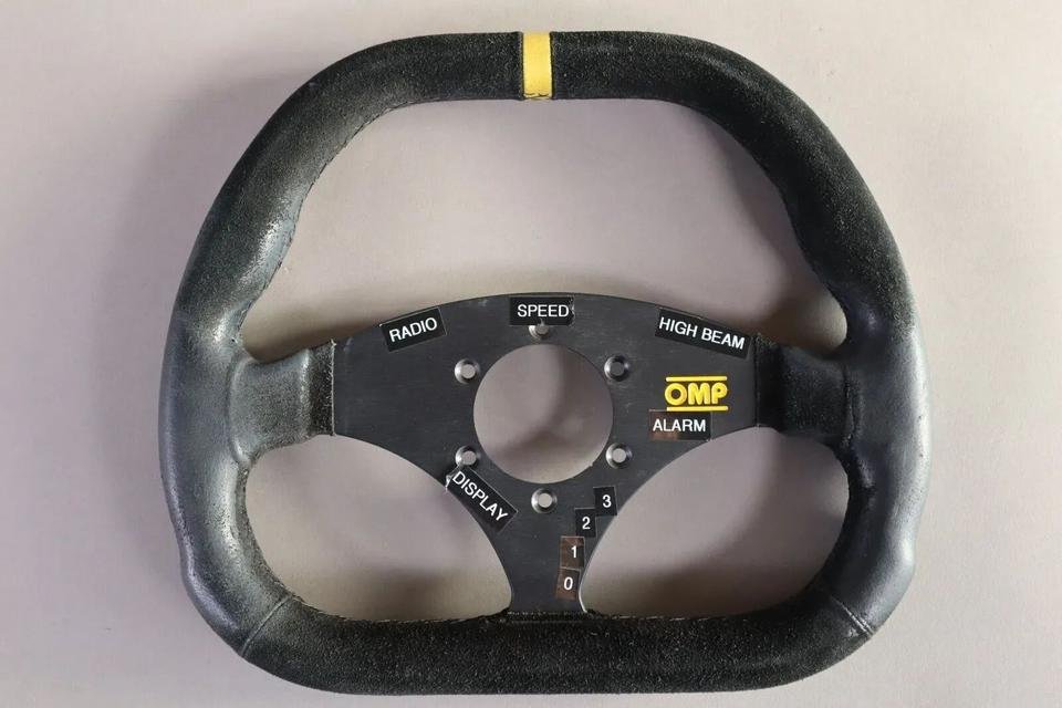 Porsche 997 GT3R Lenkrad OMP Mit Beschriftung 205g Jahr 2012