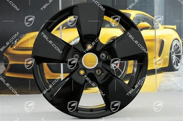 Porsche 9Y0 Cayenne 19″ Cayenne Felge /wheel 9,5J ET54 schwarz /b