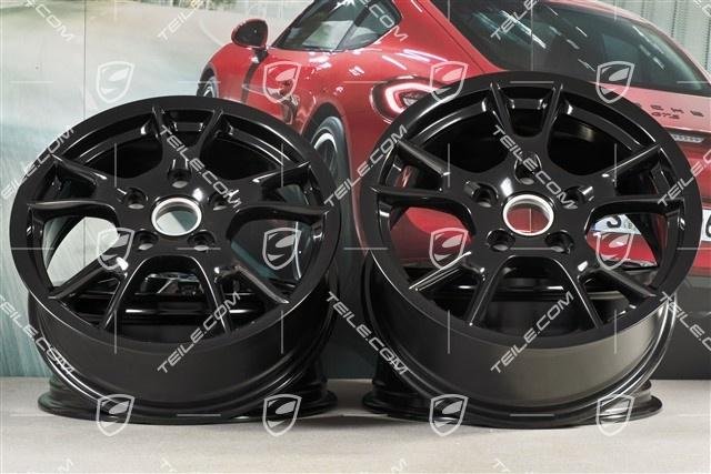 Porsche Boxster 987 17″ Boxster II Felgensatz schwarz /Wheel rim