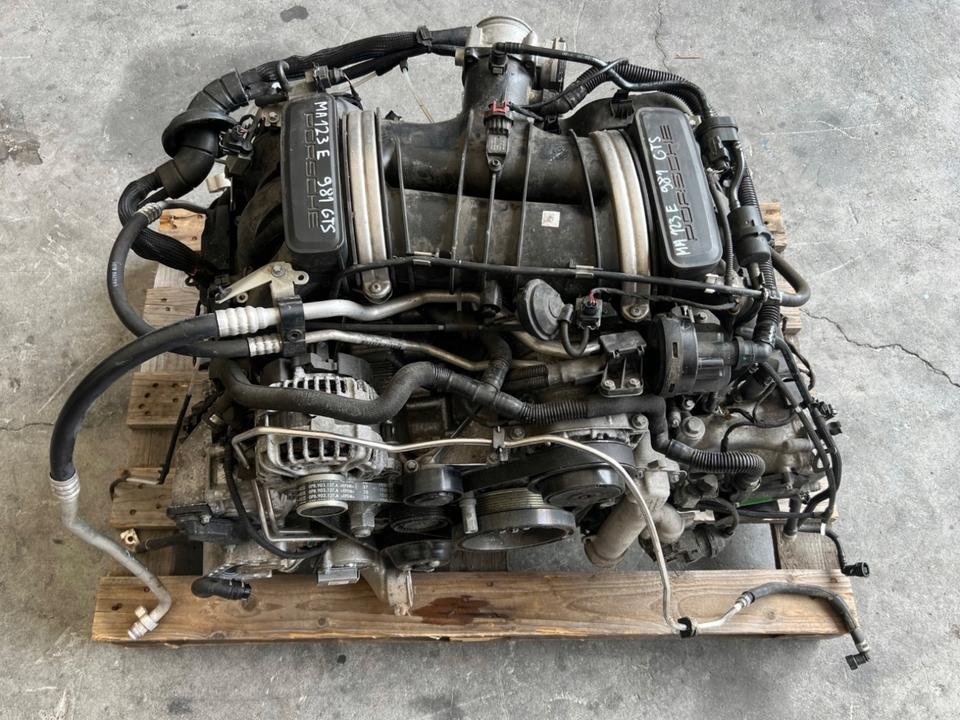 PORSCHE BOXSTER MOTOR 981 MA 123 GTS ENGINE 3,4