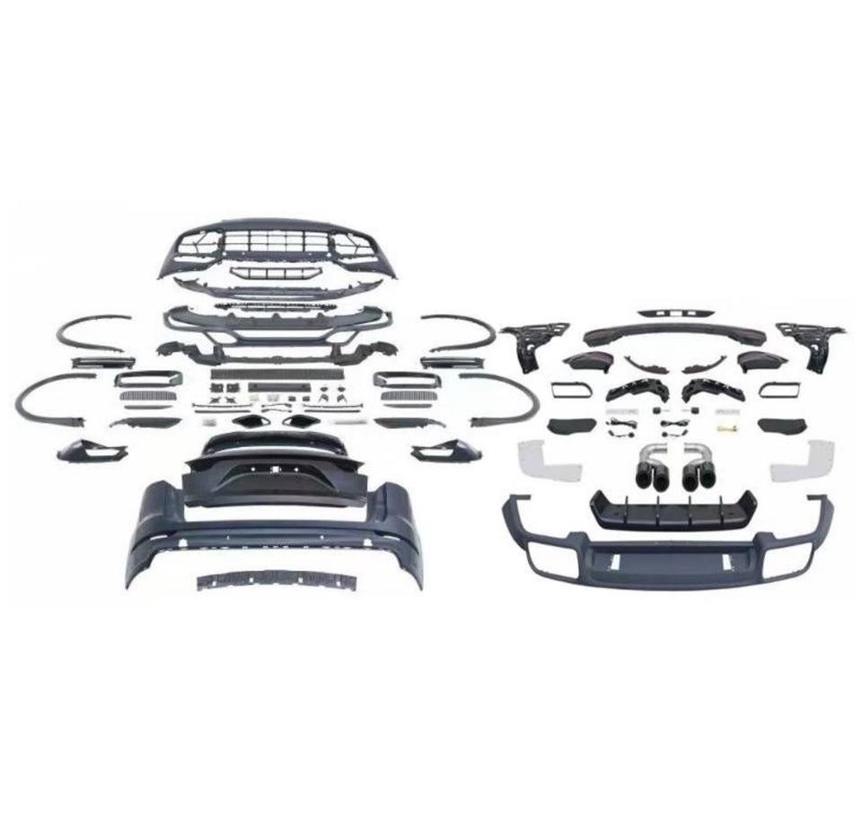 Porsche Cayenne 9YO Bodykit Stoßstange Scheinwerfer