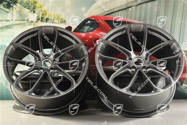 Porsche Cayenne Coupé E3/9Y0 22″ GT Felgen Satz Vesuvgrau / Wheel