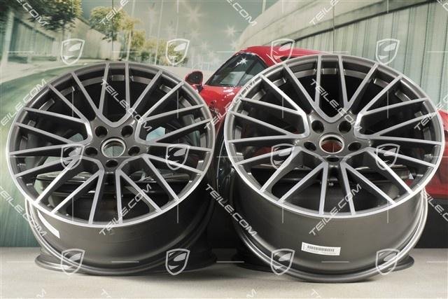 Porsche Cayenne Coupé E3/9Y0 22″ RS Spyder Felgen Satz / Wheel ri