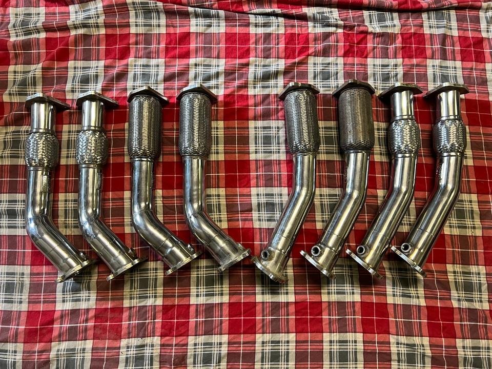 Porsche Cayenne Downpipe 955 9PA Turbo Gemballa M&M Exhaust