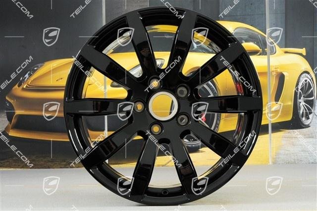 Porsche Cayenne E3/9Y0 19″ Cayenne S Felge/wheel 8,5J ET47 schwar