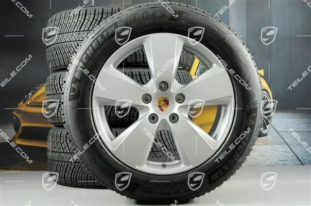 Porsche Cayenne E3/9Y0 19″ Winterräder Satz / winter wheel set 9Y