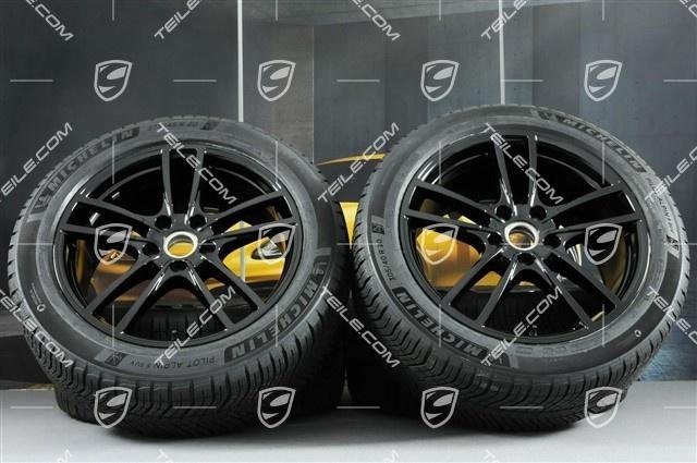 Porsche Cayenne E3/9Y0 20″ Sport Winterräder Satz SCHWARZ / wheel