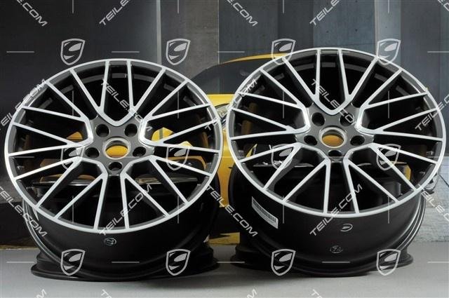 Porsche Cayenne E3/9Y0 21″ RS SPYDER Felgensatz / wheel rim set
