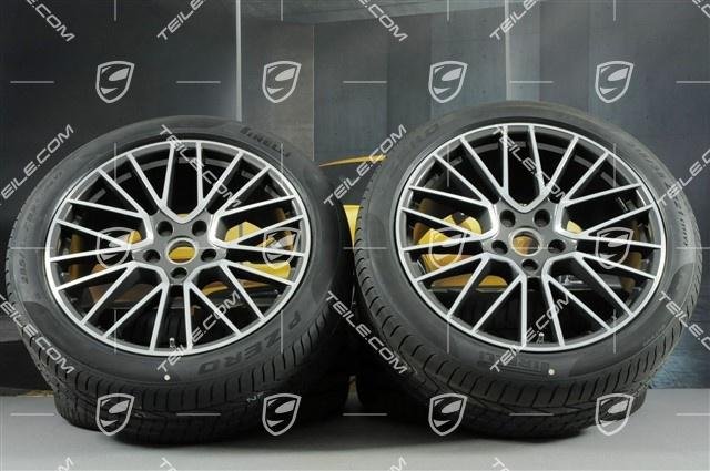 Porsche Cayenne E3/9Y0 21″ RS SPYDER Sommerräder Satz / wheel set