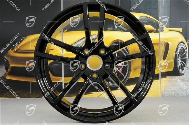 Porsche Cayenne E3/9Y0 21″ Turbo Felge/wheel rim 11J ET58 Schwarz