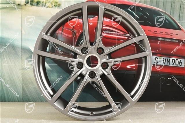 Porsche Cayenne E3/9Y0 Turbo Felge/Wheel rim 11J 21 ET49, Platinu