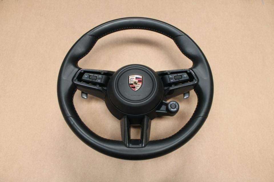 Porsche Cayenne Facelift Lenkrad Leder Carbon Heizung 9Y0419091